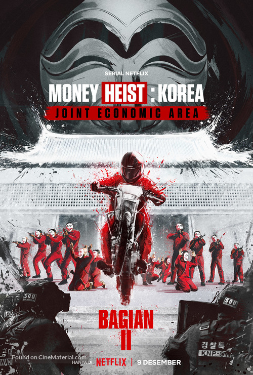 &quot;Money Heist: Korea - Joint Economic Area&quot; - Indonesian Movie Poster