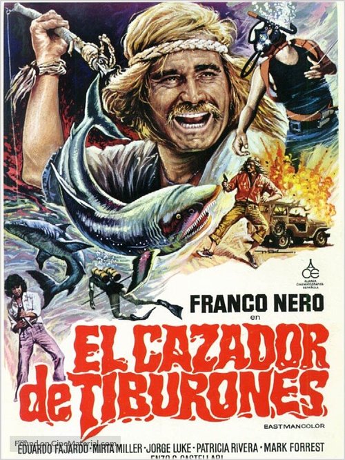 Cacciatore di squali, Il - Spanish Movie Poster