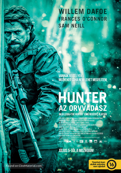 The Hunter - Hungarian Movie Poster