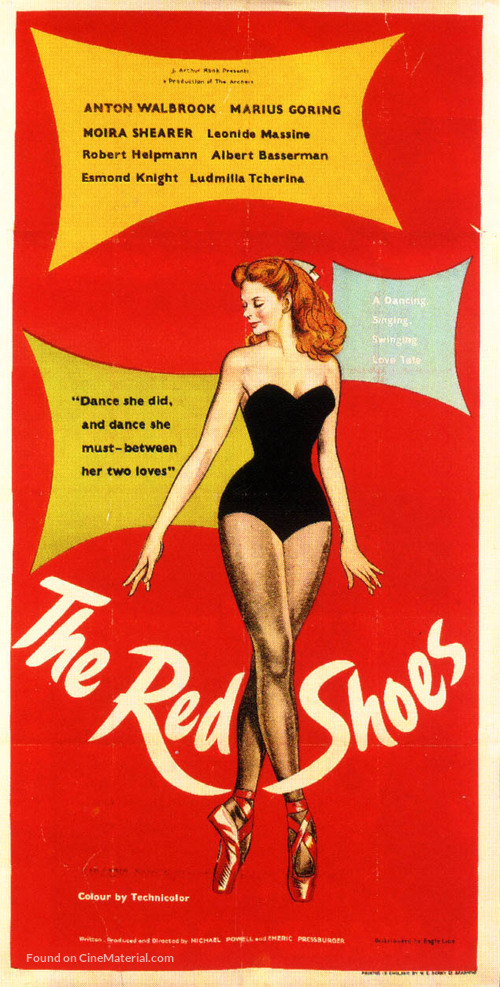 The Red Shoes - British Movie Poster