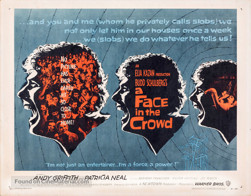 A Face in the Crowd - Movie Poster