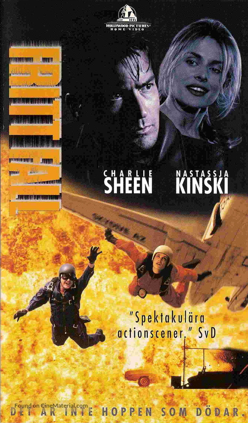 Terminal Velocity - Swedish VHS movie cover