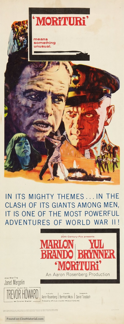 Morituri - Movie Poster