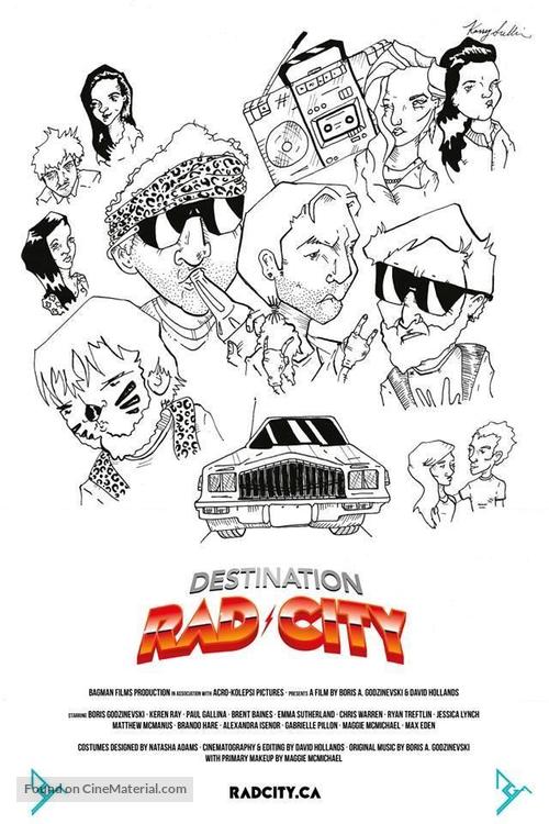 Destination: Rad City - Canadian Movie Poster