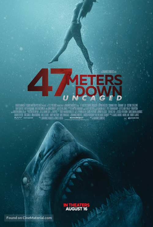 47 Meters Down: Uncaged - Movie Poster