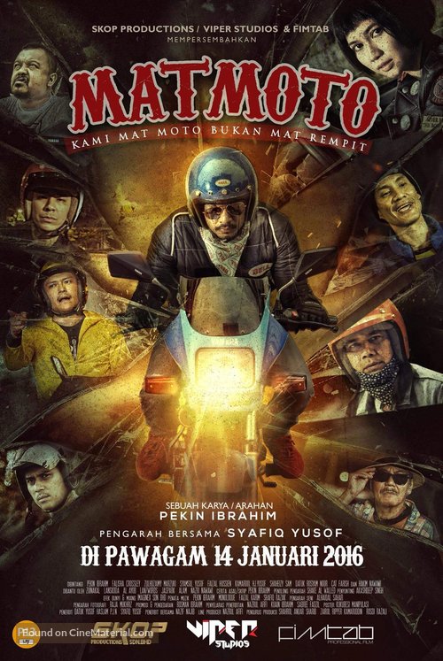 Mat Moto: Kami Mat Moto Bukan Mat Rempit - Malaysian Movie Poster