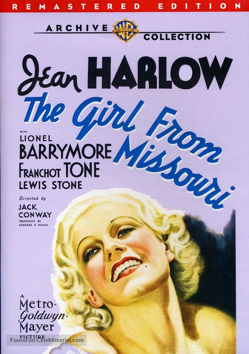 The Girl from Missouri - DVD movie cover