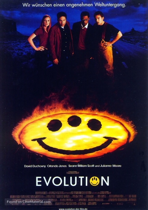 Evolution - German Movie Poster