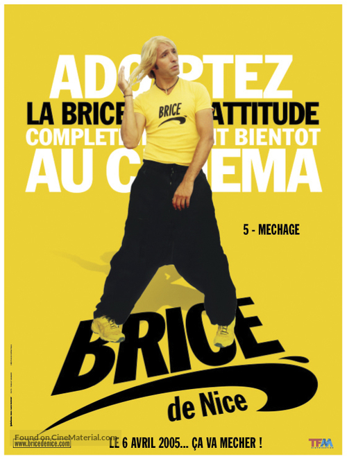 Brice de Nice - French poster