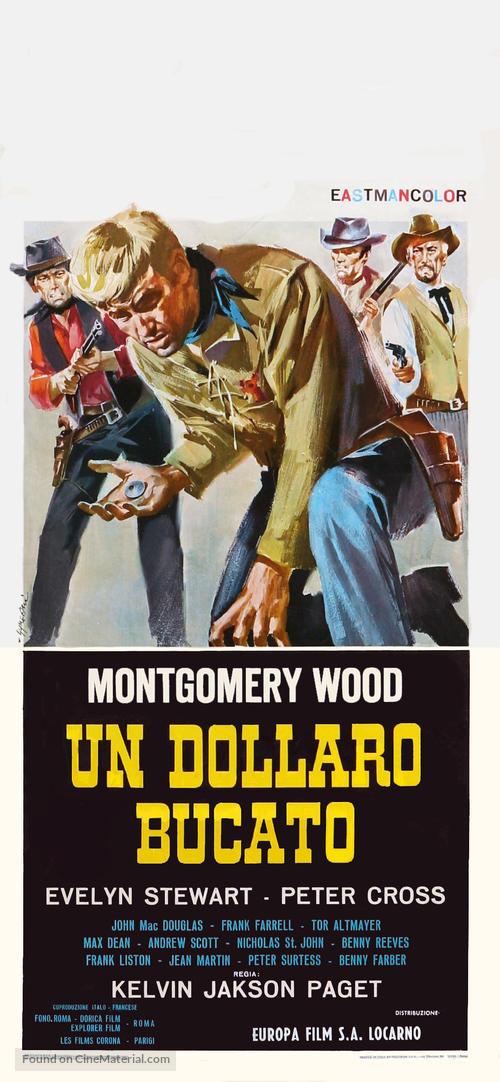 Un dollaro bucato - Italian Movie Poster