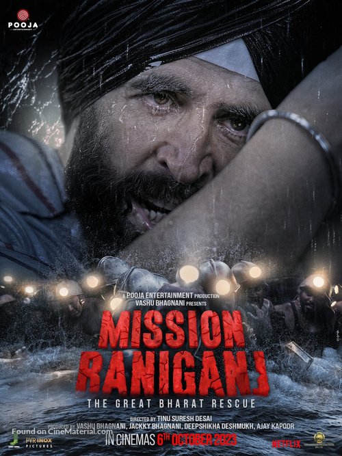 Mission Raniganj: The Great Bharat Rescue - Indian Movie Poster