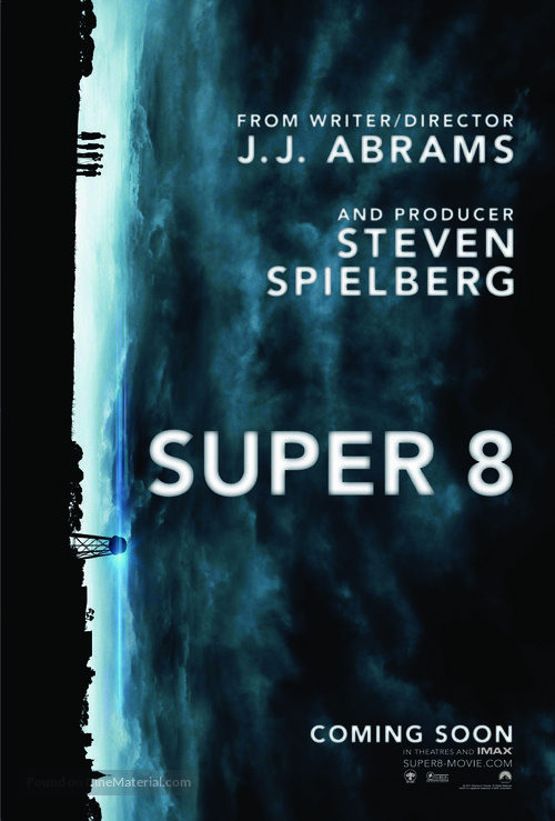 Super 8 - New Zealand Movie Poster