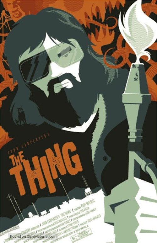 The Thing - Homage movie poster