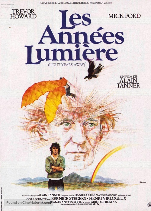 Les ann&eacute;es lumi&egrave;re - French Movie Poster