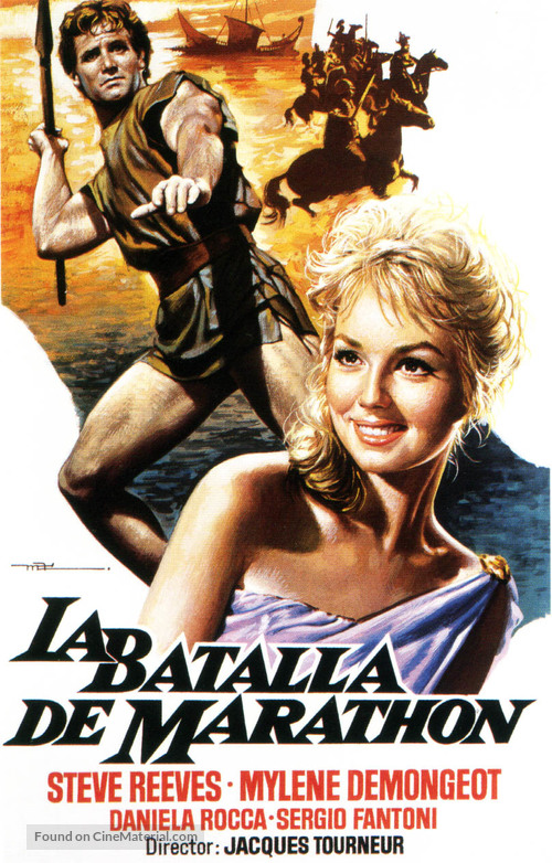 La battaglia di Maratona - Spanish Movie Poster