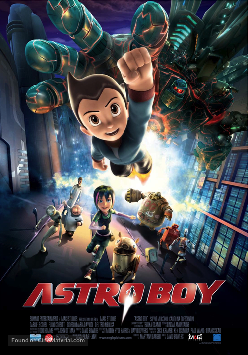 Astro Boy - Italian Movie Poster