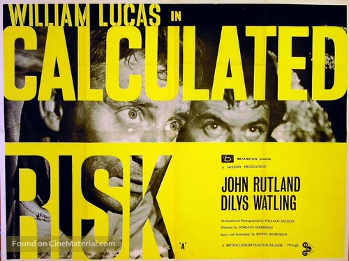 Calculated Risk - British Movie Poster