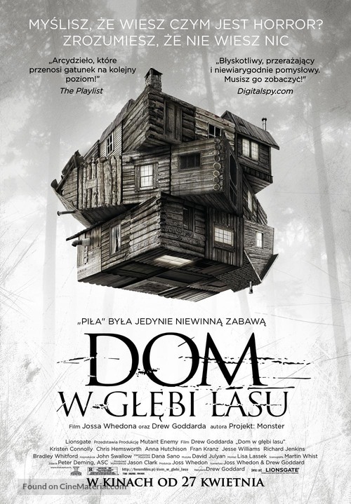 The Cabin in the Woods - Polish Movie Poster