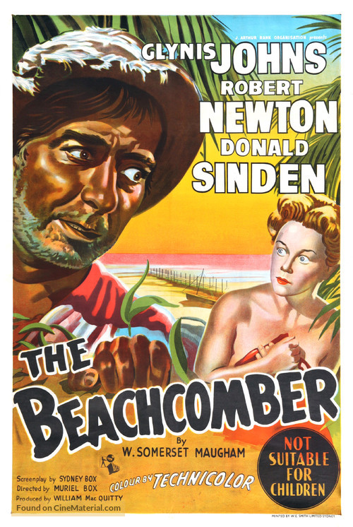 The Beachcomber - Australian Movie Poster