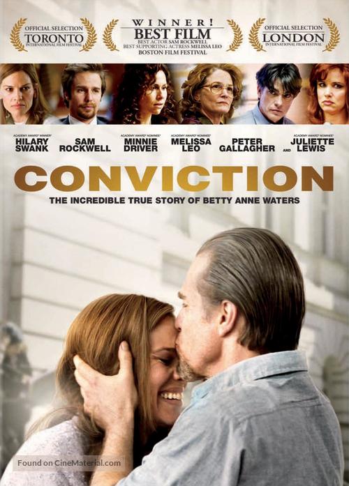 Conviction - DVD movie cover
