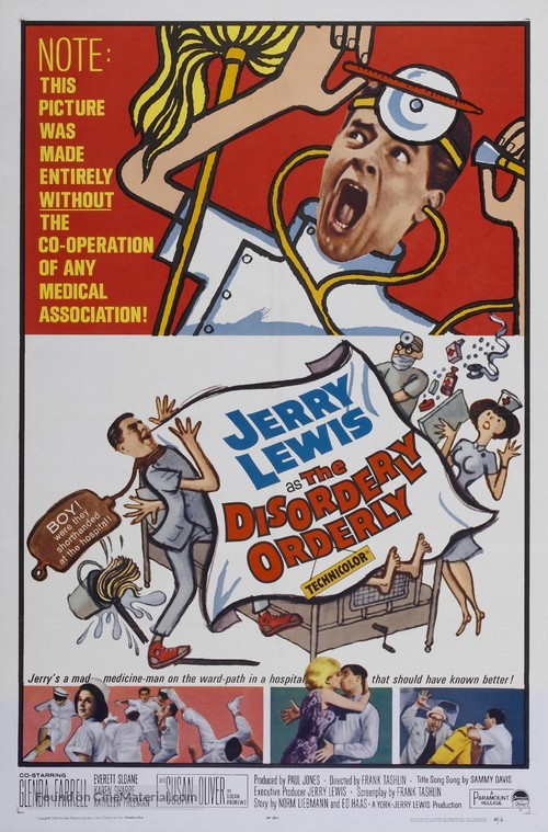 The Disorderly Orderly - Movie Poster