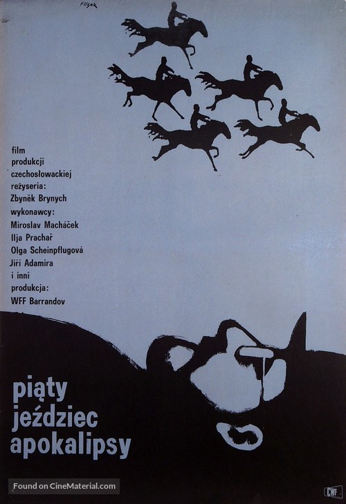 ...a p&aacute;ty jezdec je Strach - Polish Movie Poster