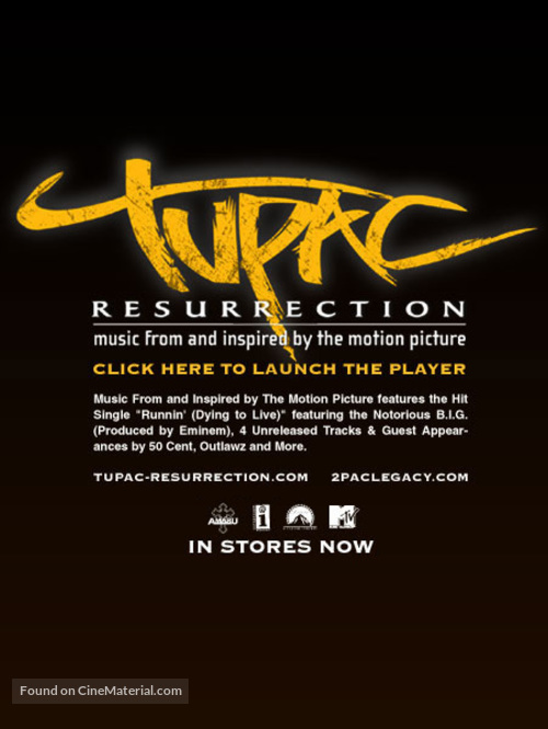 Tupac Resurrection - poster