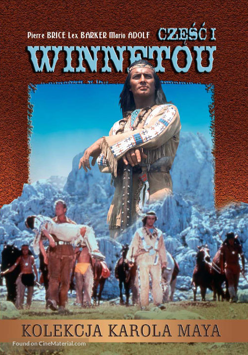 Winnetou - 1. Teil - Polish DVD movie cover