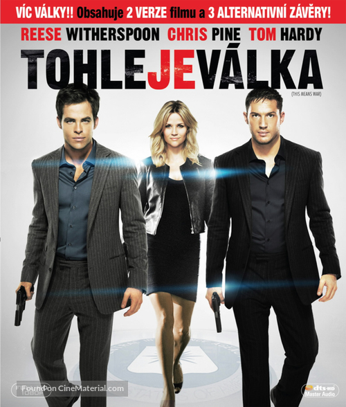 This Means War - Czech Blu-Ray movie cover