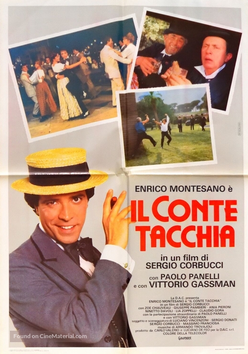 Il conte Tacchia - Italian Movie Poster