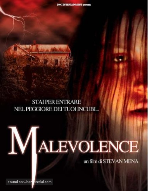 Malevolence - Italian poster