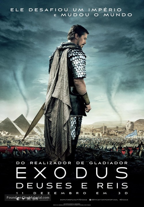 Exodus: Gods and Kings - Portuguese Movie Poster