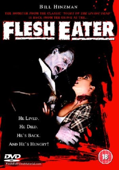 FleshEater - British DVD movie cover