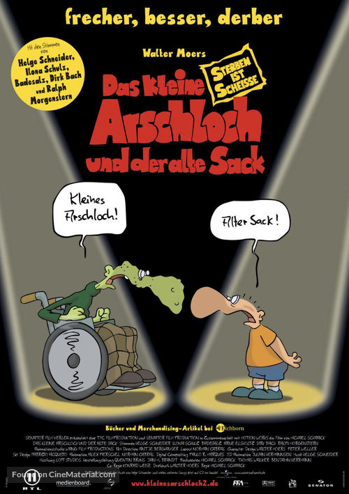Das kleine Arschloch und der alte Sack - Sterben ist Schei&szlig;e - German poster