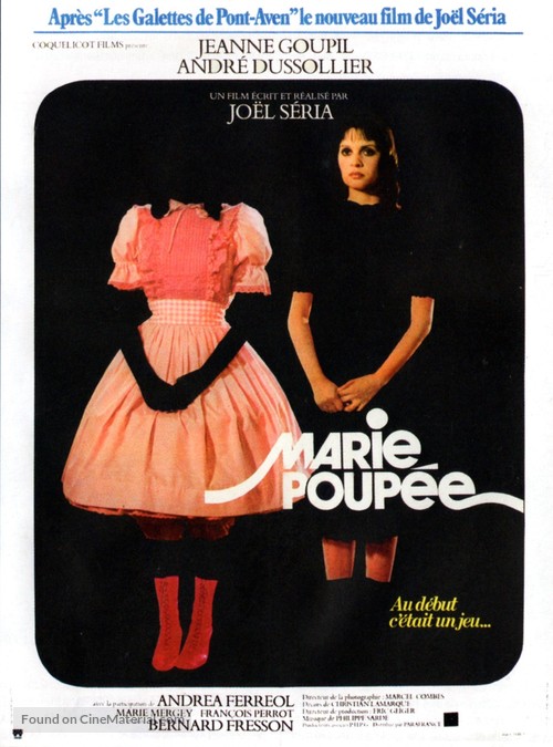 Marie-poup&eacute;e - French Movie Poster