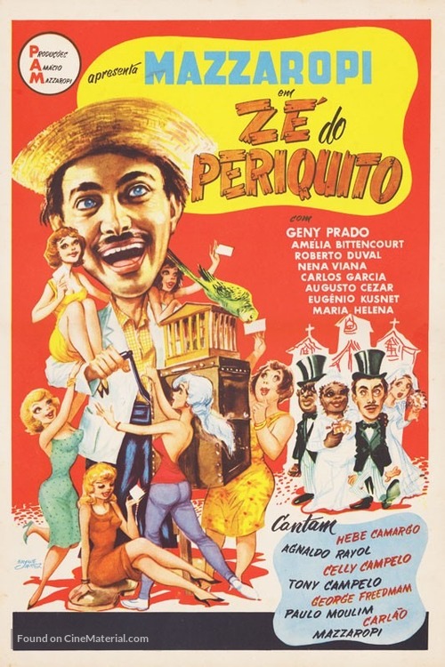 Z&eacute; do Periquito - Brazilian Movie Poster