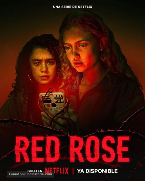 &quot;Red Rose&quot; - Spanish Movie Poster