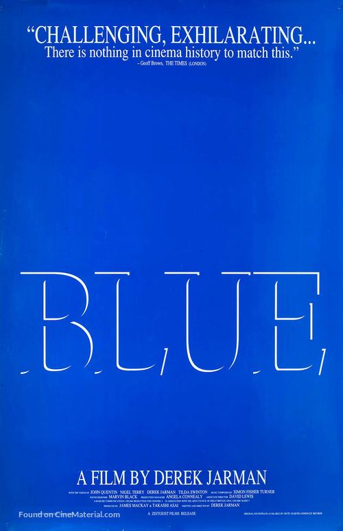 Blue - Movie Poster