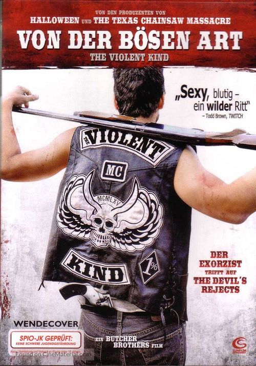 The Violent Kind - German DVD movie cover