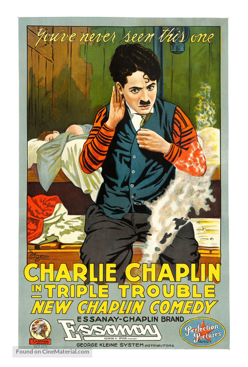 Triple Trouble - Theatrical movie poster