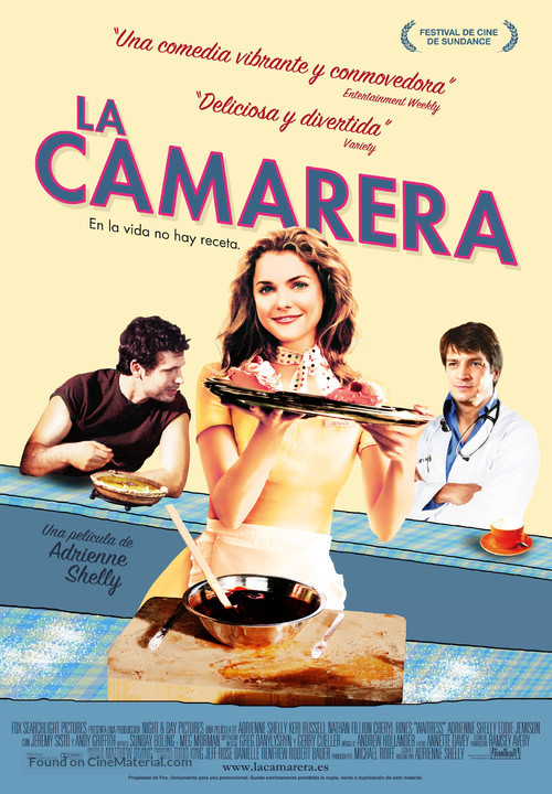 Waitress - Spanish Movie Poster