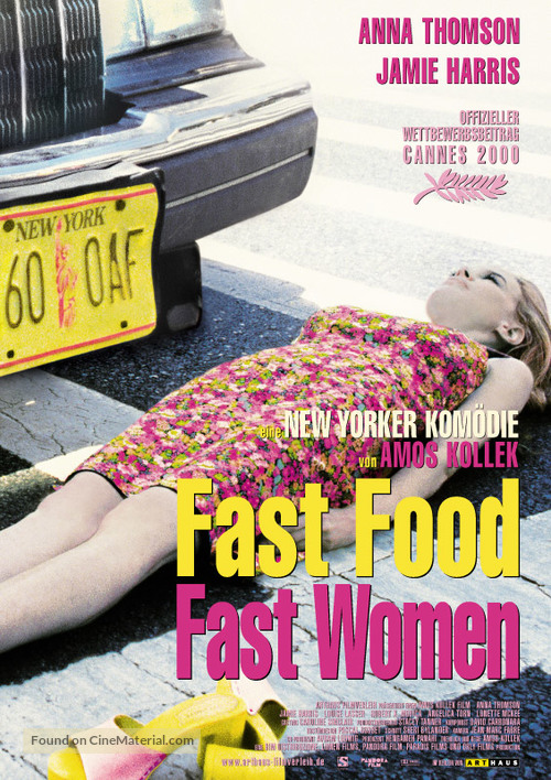 Fast Food Fast Women - German poster