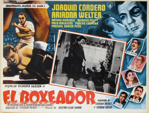 El boxeador - Mexican Movie Poster