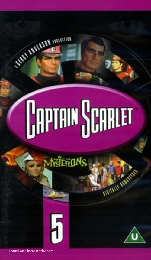 &quot;Captain Scarlet and the Mysterons&quot; - British VHS movie cover