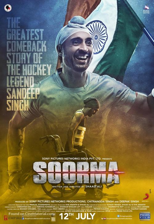 Soorma - Indian Movie Poster