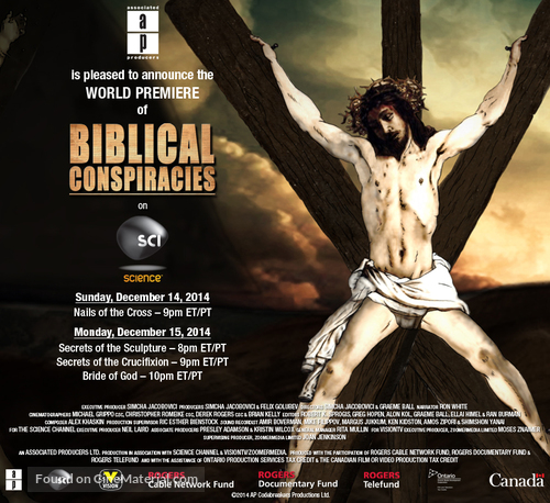 &quot;Biblical Conspiracies&quot; - Canadian Movie Poster