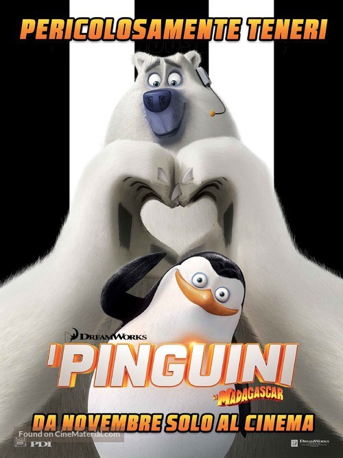 Penguins of Madagascar - Italian Movie Poster