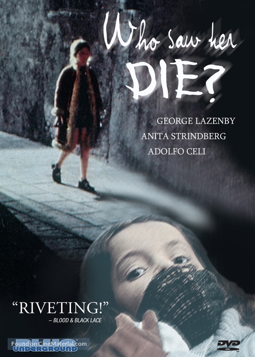 Chi l&#039;ha vista morire? - DVD movie cover