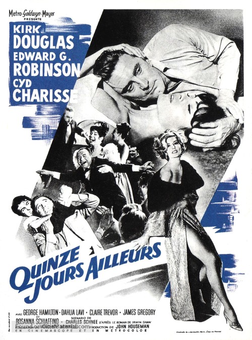 Two Weeks in Another Town - French Movie Poster