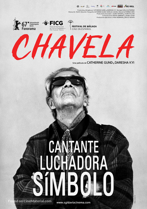 Chavela - Spanish Movie Poster